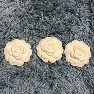 CHANEL white CAMELLIA flower